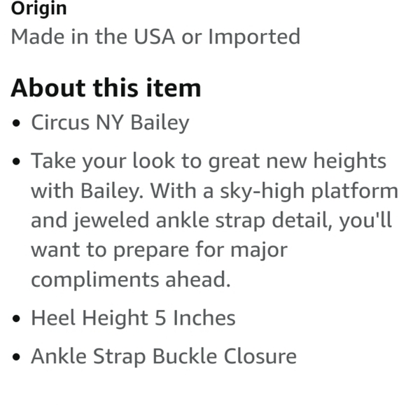 Circus NY Sam Edelman Womens Bailey Jewel Pink Platform Heels Shoes SZ 9.5 - Picture 5 of 16